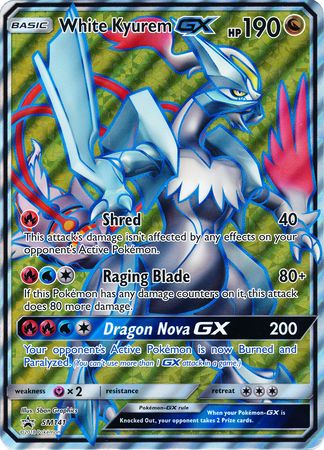 White Kyurem GX (SM141) (Jumbo Card) [Sun & Moon: Black Star Promos] | Exor Games Summserside