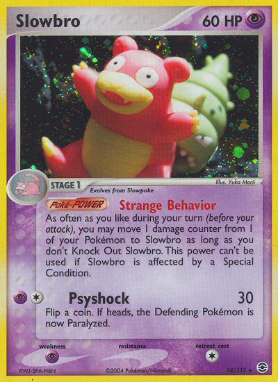 Slowbro (14/112) [EX: FireRed & LeafGreen] | Exor Games Summserside