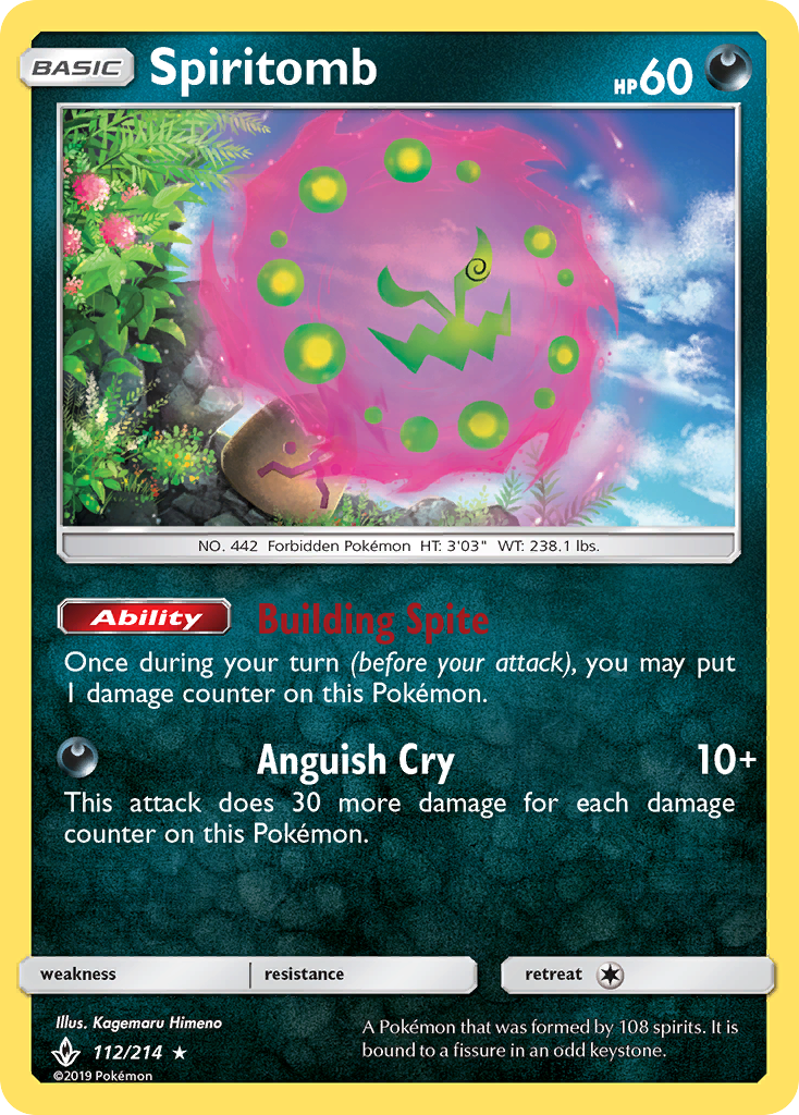 Spiritomb (112/214) [Sun & Moon: Unbroken Bonds] | Exor Games Summserside