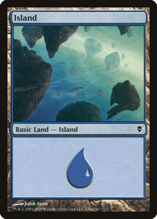 Island (234a) [Zendikar] | Exor Games Summserside