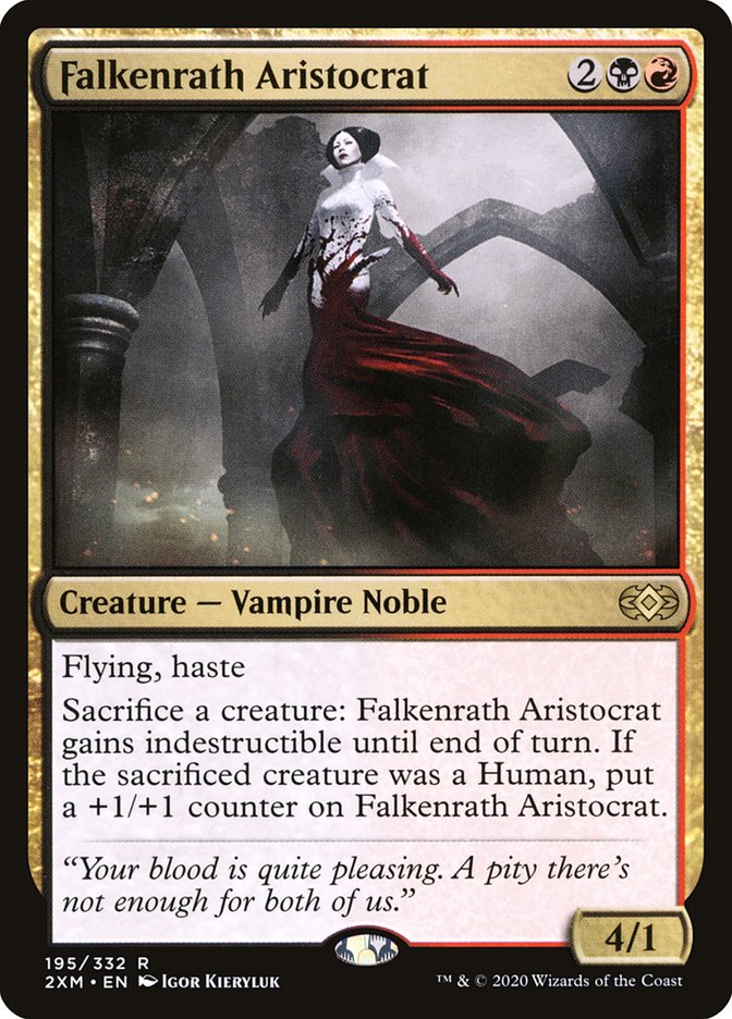 Falkenrath Aristocrat [Double Masters] | Exor Games Summserside