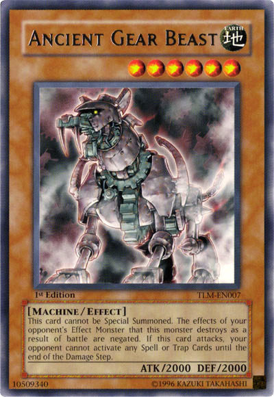 Ancient Gear Beast [TLM-EN007] Rare | Exor Games Summserside