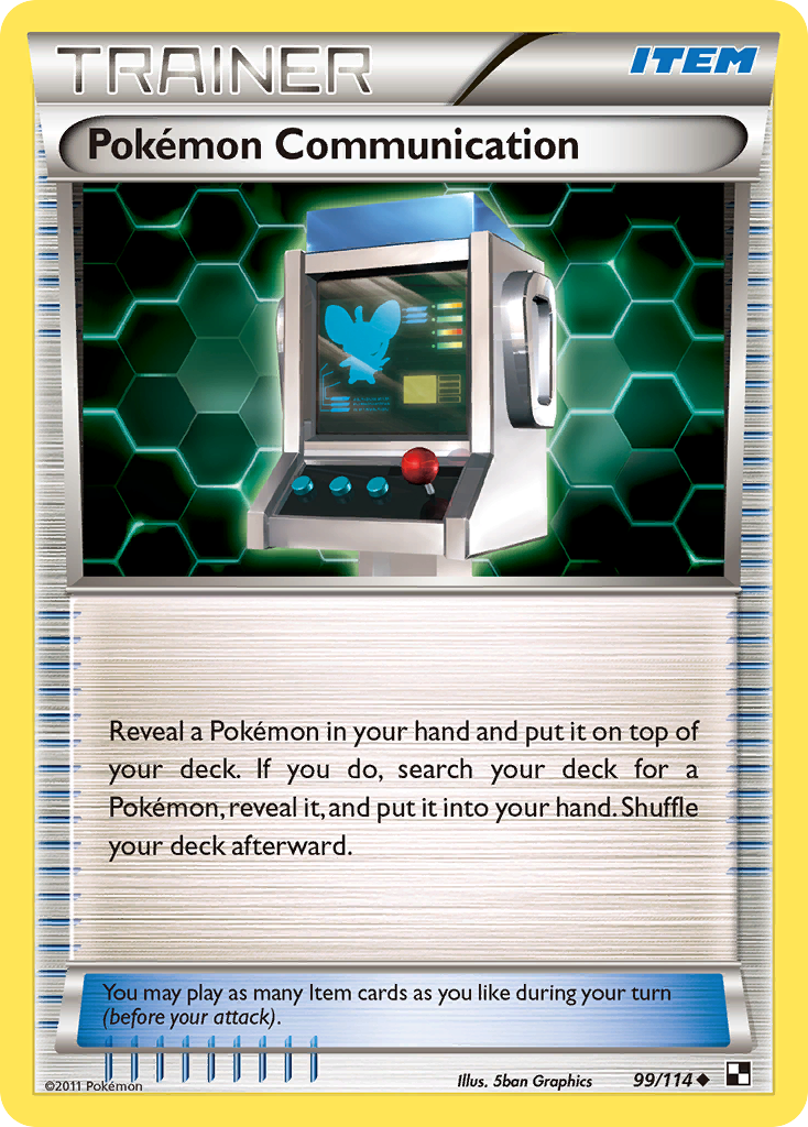 Pokemon Communication (99/114) [Black & White: Base Set] | Exor Games Summserside