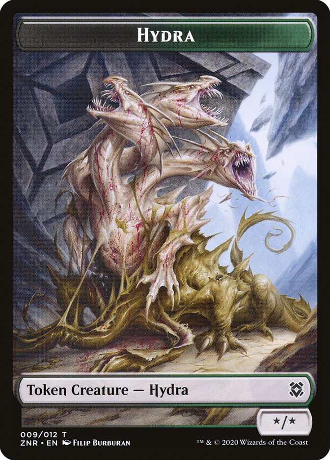 Hydra Token [Zendikar Rising] | Exor Games Summserside