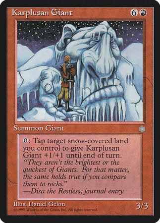 Karplusan Giant [Ice Age] | Exor Games Summserside
