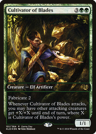 Cultivator of Blades [Kaladesh Promos] | Exor Games Summserside