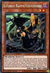 S-Force Rappa Chiyomaru [BLVO-EN011] Secret Rare | Exor Games Summserside