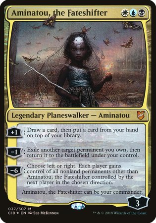 Aminatou, the Fateshifter (Commander 2018) [Commander 2018 Oversized] | Exor Games Summserside