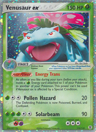 Venusaur ex (112/112) [EX: FireRed & LeafGreen] | Exor Games Summserside