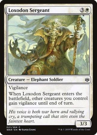 Loxodon Sergeant [War of the Spark] | Exor Games Summserside