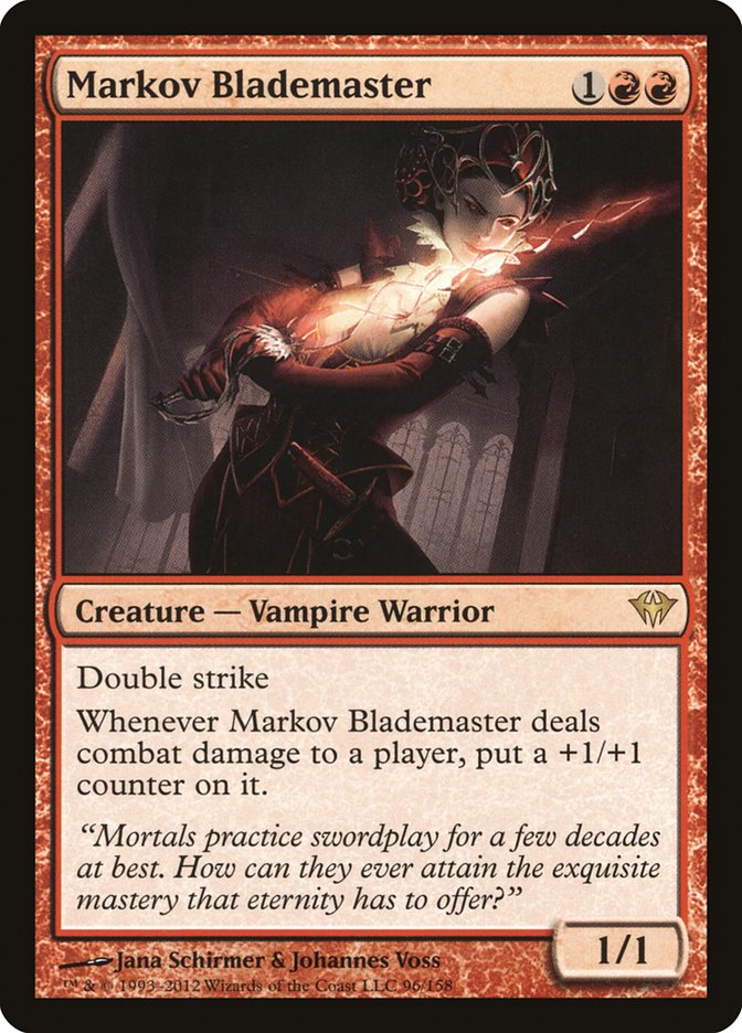 Markov Blademaster [Dark Ascension] | Exor Games Summserside