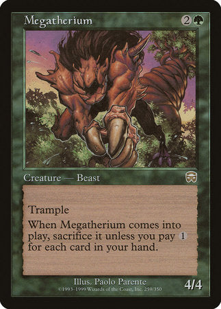 Megatherium [Mercadian Masques] | Exor Games Summserside