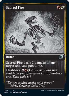 Sacred Fire [Innistrad: Double Feature] | Exor Games Summserside