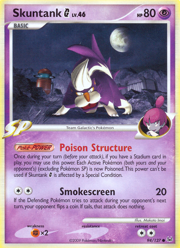 Skuntank G (94/127) [Platinum: Base Set] | Exor Games Summserside