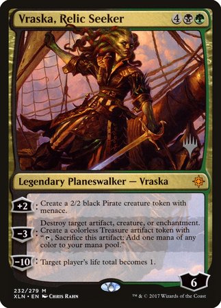 Vraska, Relic Seeker [Ixalan Promos] | Exor Games Summserside