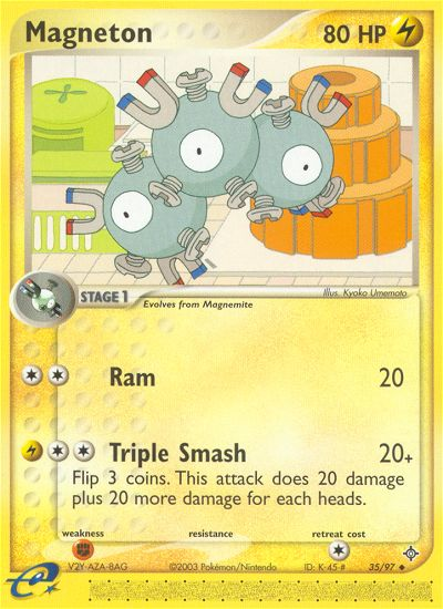 Magneton (35/97) [EX: Dragon] | Exor Games Summserside