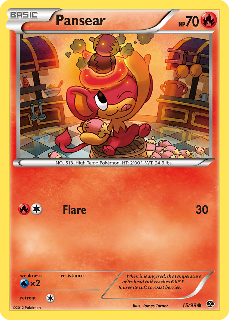 Pansear (15/99) [Black & White: Next Destinies] | Exor Games Summserside