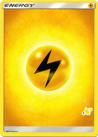 Lightning Energy (Pikachu Stamp #7) [Battle Academy 2020] | Exor Games Summserside