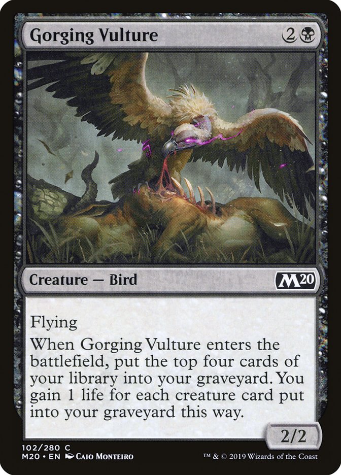 Gorging Vulture [Core Set 2020] | Exor Games Summserside