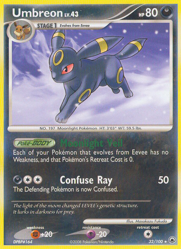 Umbreon (32/100) [Diamond & Pearl: Majestic Dawn] | Exor Games Summserside