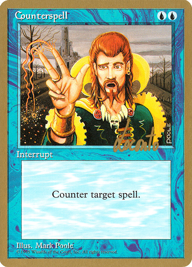 Counterspell (Michael Loconto) [Pro Tour Collector Set] | Exor Games Summserside