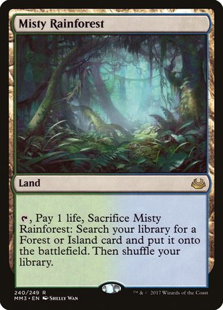 Misty Rainforest [Modern Masters 2017] | Exor Games Summserside