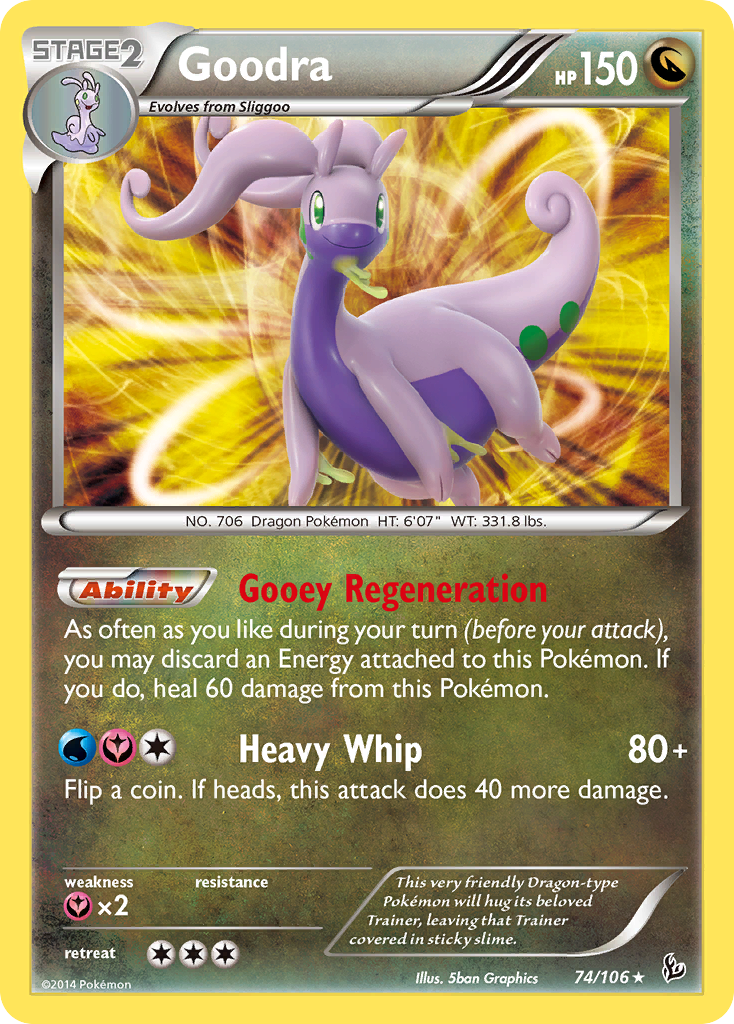 Goodra (74/106) [XY: Flashfire] | Exor Games Summserside