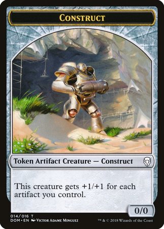 Construct Token [Dominaria Tokens] | Exor Games Summserside