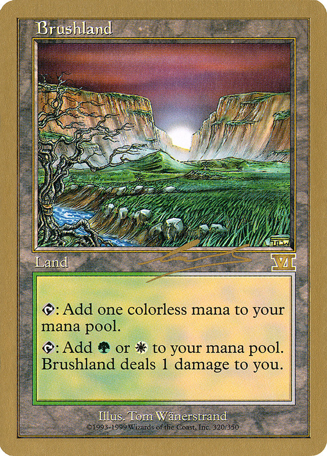 Brushland (Nicolas Labarre) [World Championship Decks 2000] | Exor Games Summserside