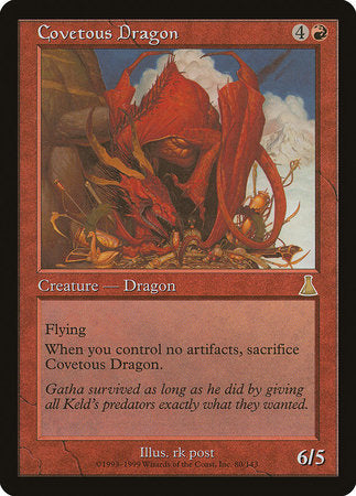 Covetous Dragon [Urza's Destiny] | Exor Games Summserside