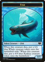 Fish // Zombie (011/036) Double-sided Token [Commander 2014 Tokens] | Exor Games Summserside