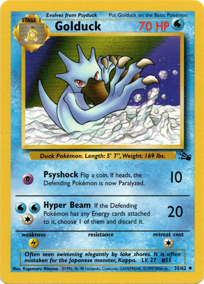 Golduck (35/62) [Fossil Unlimited] | Exor Games Summserside