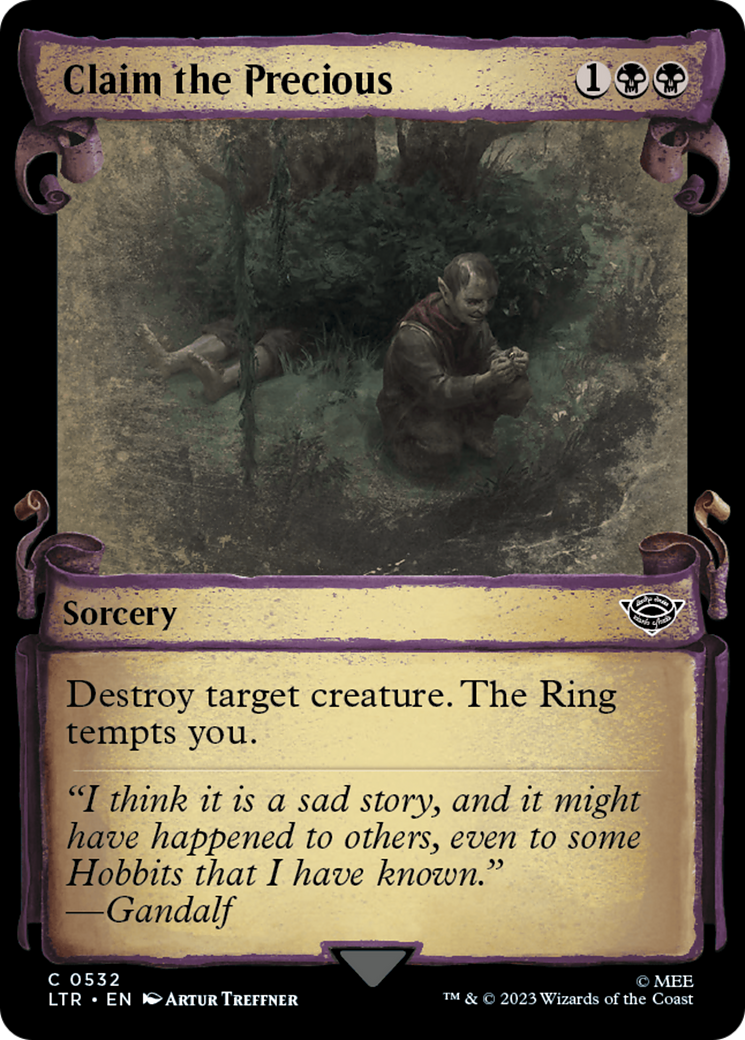 Claim the Precious [The Lord of the Rings: Tales of Middle-Earth Showcase Scrolls] | Exor Games Summserside