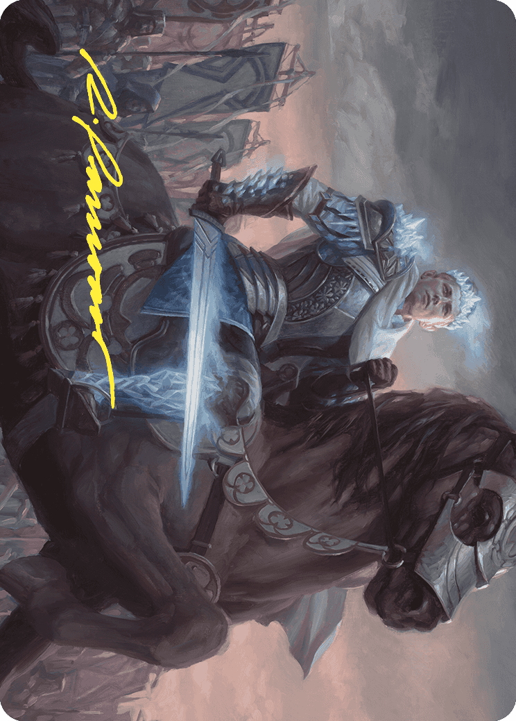 Will, Scion of Peace Art Card (Gold-Stamped Signature) [Wilds of Eldraine Art Series] | Exor Games Summserside