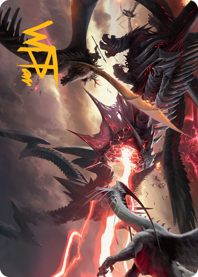 Invasion of Tarkir Art Card (Gold-Stamped Signature) [March of the Machine Art Series] | Exor Games Summserside