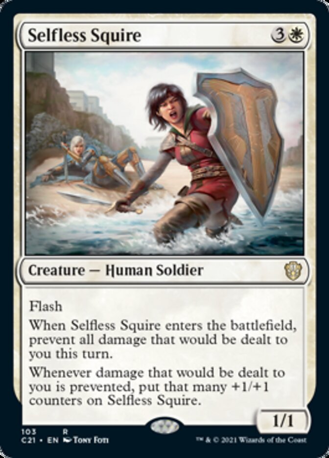 Selfless Squire [Commander 2021] | Exor Games Summserside