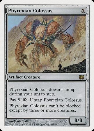 Phyrexian Colossus [Eighth Edition] | Exor Games Summserside