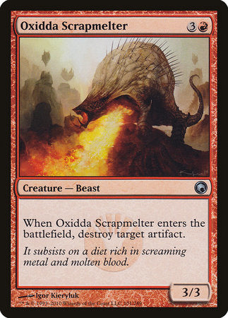 Oxidda Scrapmelter [Scars of Mirrodin] | Exor Games Summserside