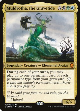 Muldrotha, the Gravetide [Dominaria] | Exor Games Summserside