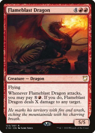 Flameblast Dragon [Commander 2018] | Exor Games Summserside