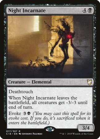 Night Incarnate [Commander 2018] | Exor Games Summserside