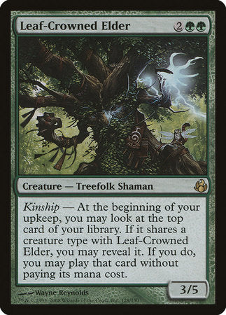 Leaf-Crowned Elder [Morningtide] | Exor Games Summserside