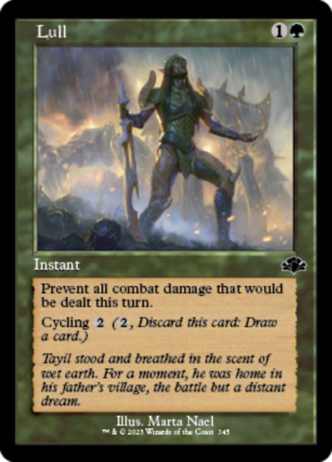 Lull (Retro) [Dominaria Remastered] | Exor Games Summserside