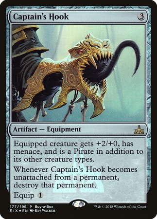 Captain's Hook [Rivals of Ixalan Promos] | Exor Games Summserside