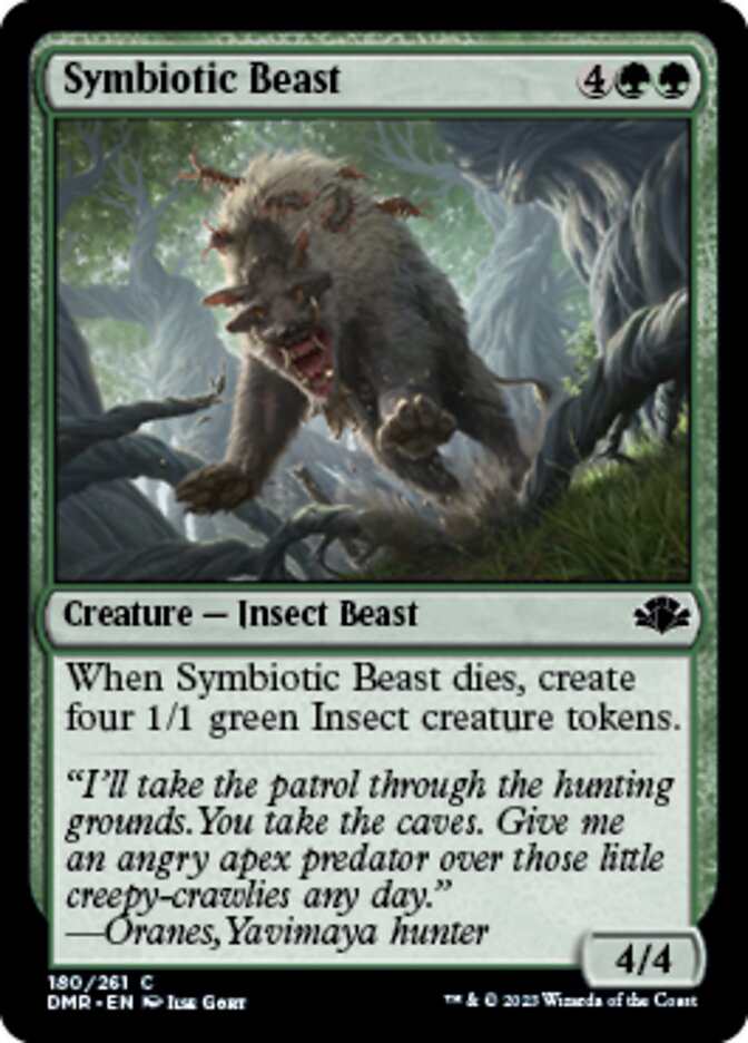 Symbiotic Beast [Dominaria Remastered] | Exor Games Summserside