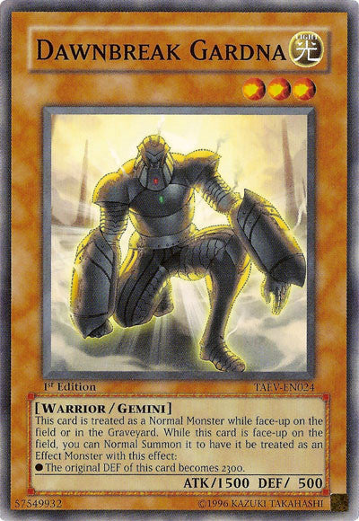 Dawnbreak Gardna [TAEV-EN024] Common | Exor Games Summserside