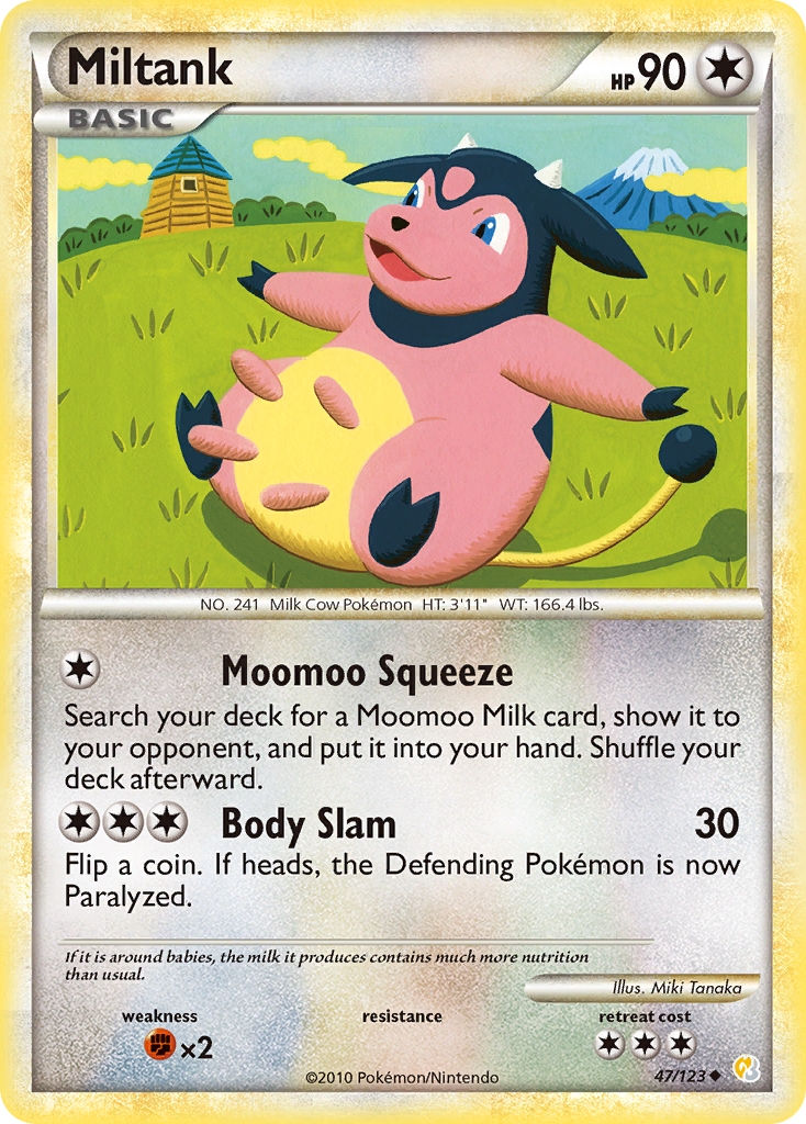 Miltank (47/123) [HeartGold & SoulSilver: Base Set] | Exor Games Summserside