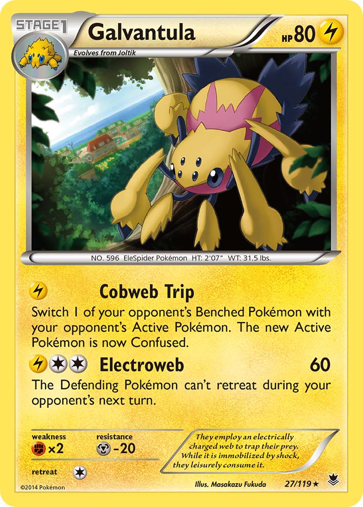 Galvantula (27/119) [XY: Phantom Forces] | Exor Games Summserside