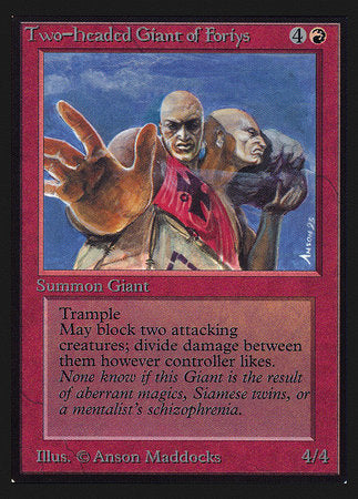 Two-Headed Giant of Foriys (IE) [Intl. Collectors’ Edition] | Exor Games Summserside