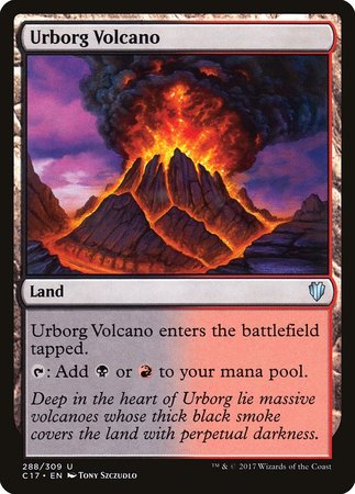 Urborg Volcano [Commander 2017] | Exor Games Summserside